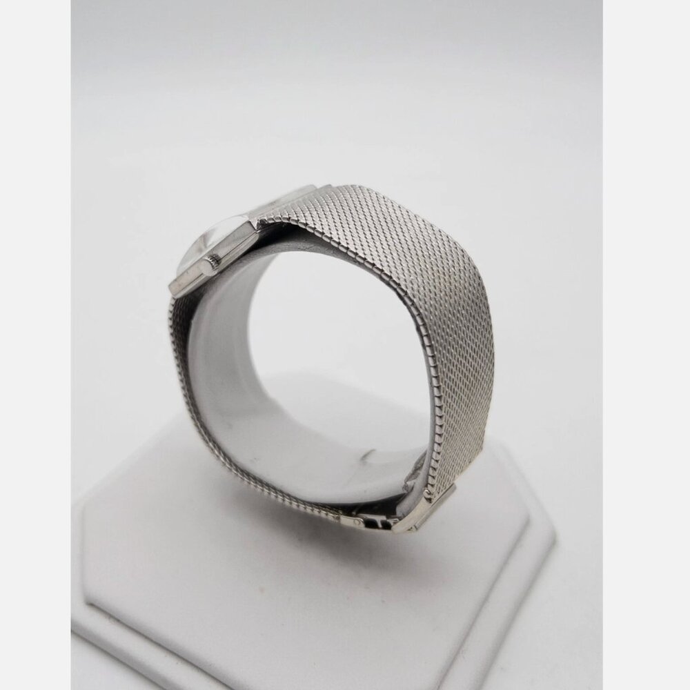 MINT VINTAGE AUDEMARS PIQUET FACTORY DIAMOND LADIES WATCH 18K WHITE GOLD - Picture 3 of 8